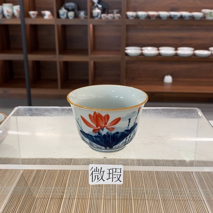 釉下老陶泥手工绘制