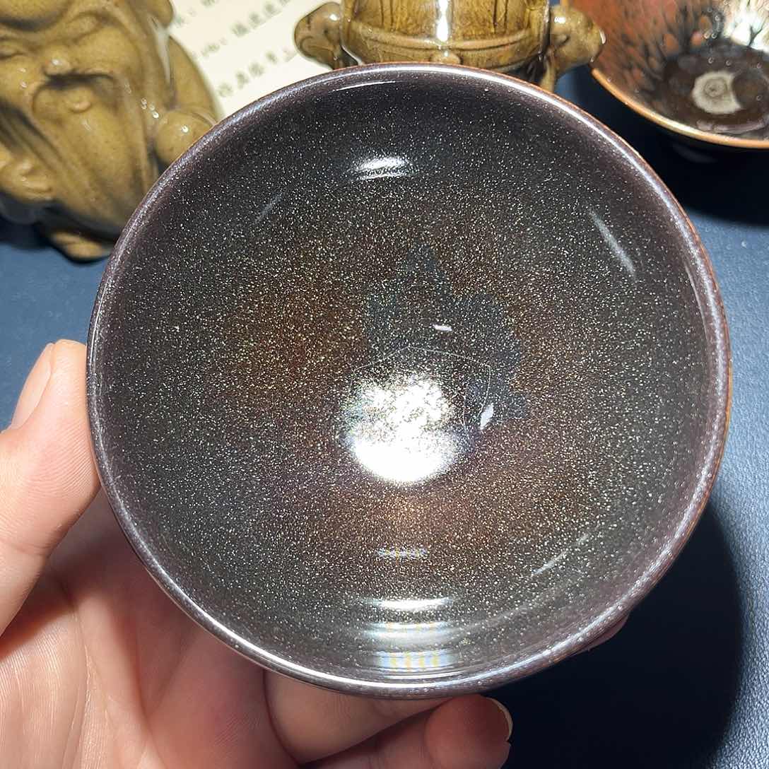 茶盏建盏手握泡茶主人杯