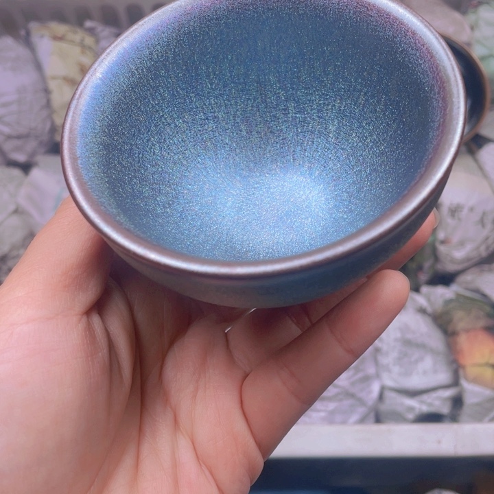 茶盏建窑建盏主人杯