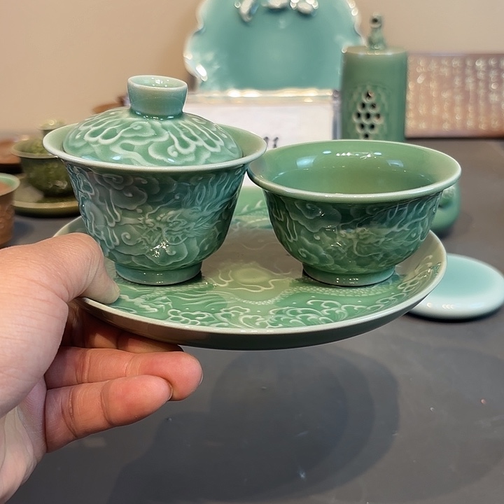 瓷片杨*龙泉青瓷龙泉青瓷