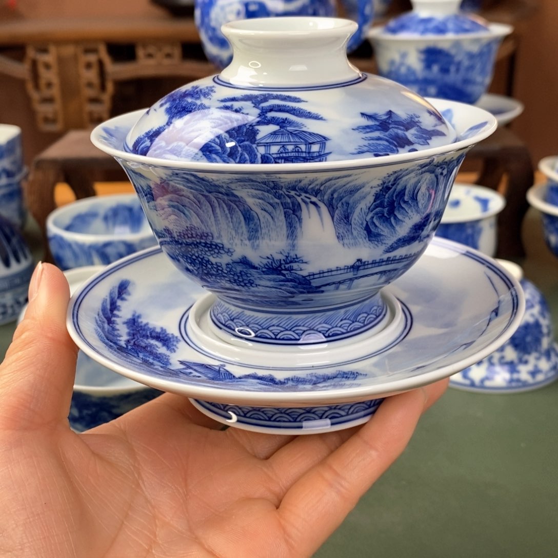 杯景德镇陶瓷手工手绘