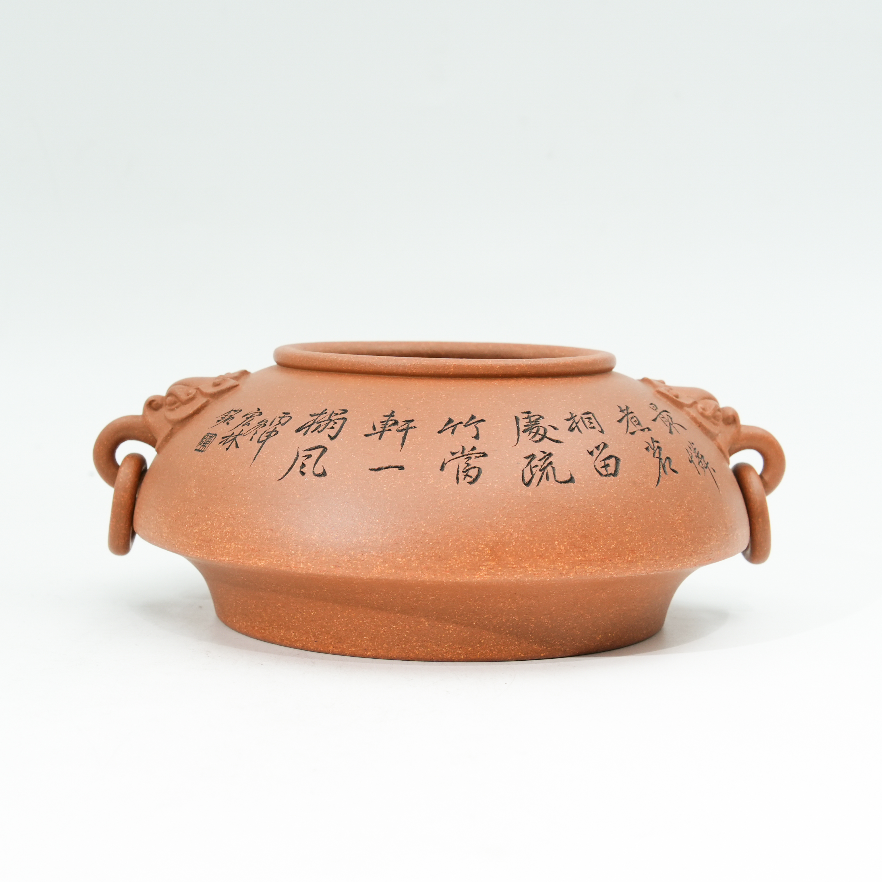 兽耳瓶,黄降坡,高7cm×宽17cm,陈宏林,正高