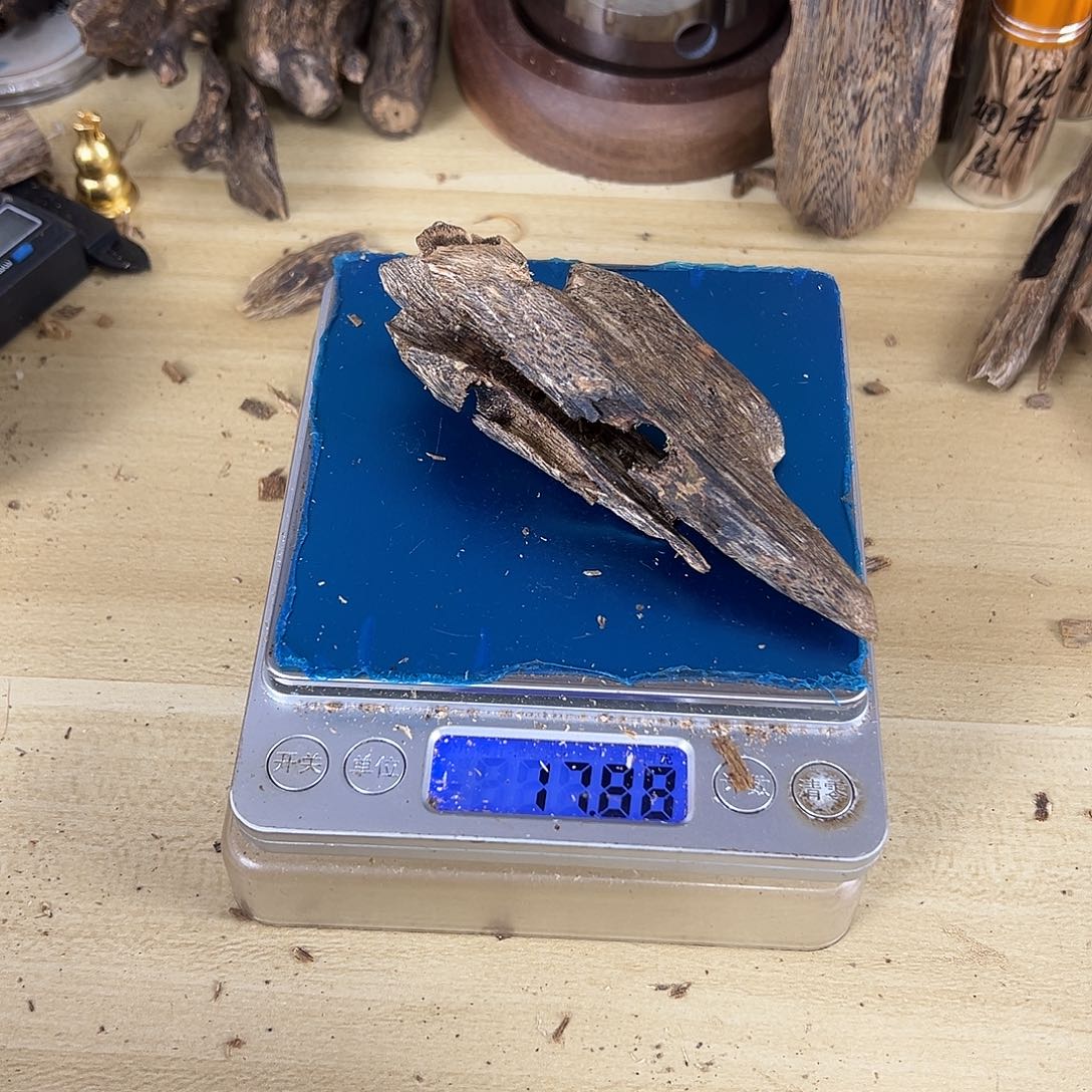 香料绿棋楠虫漏17克张勺子