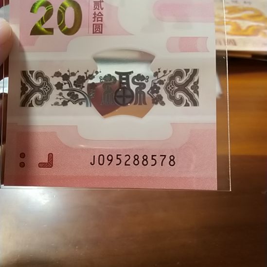 塑料蛇纪念钞 095288578