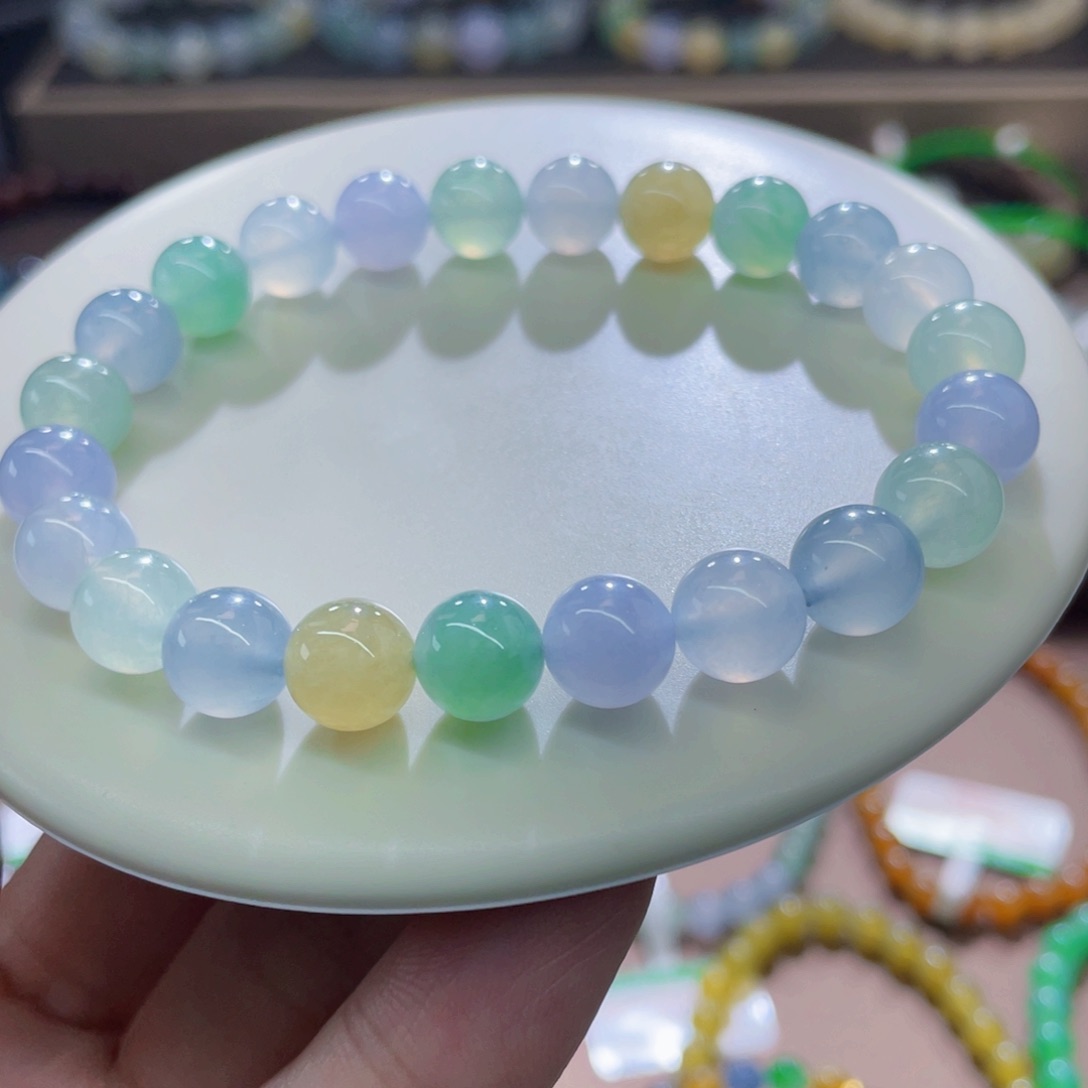 未镶嵌手链翡翠小*买断价不退换