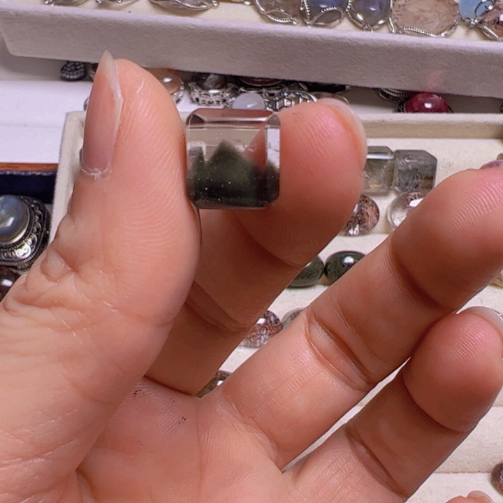 水晶手链银S800镀金镶嵌い****ゝ