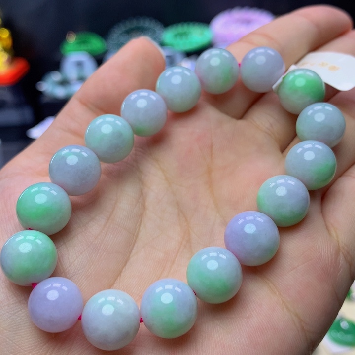 翡翠手链未镶嵌翡翠