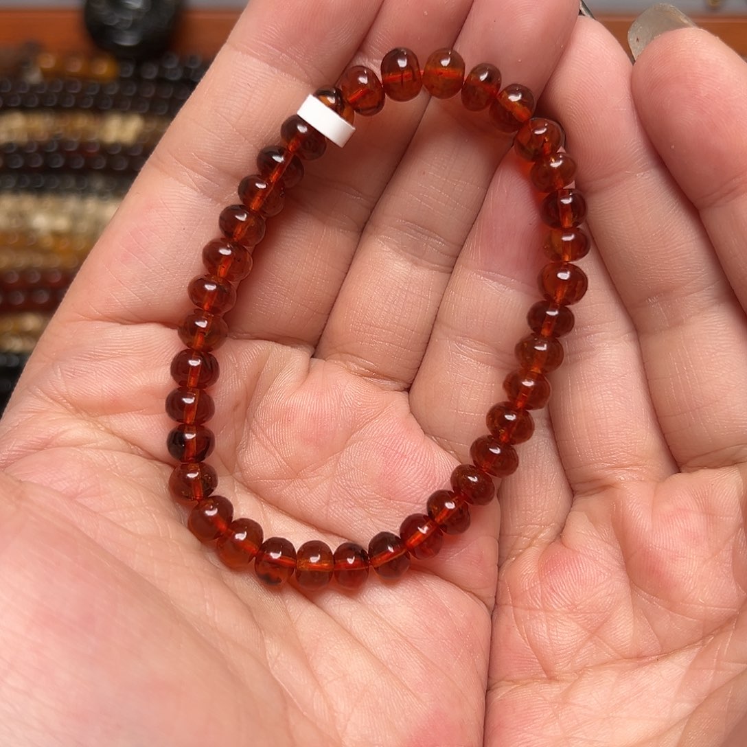 裸石琥珀未镶嵌抚顺琥珀10149六