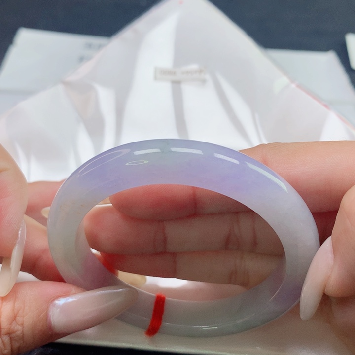 翡翠未镶嵌手镯5455