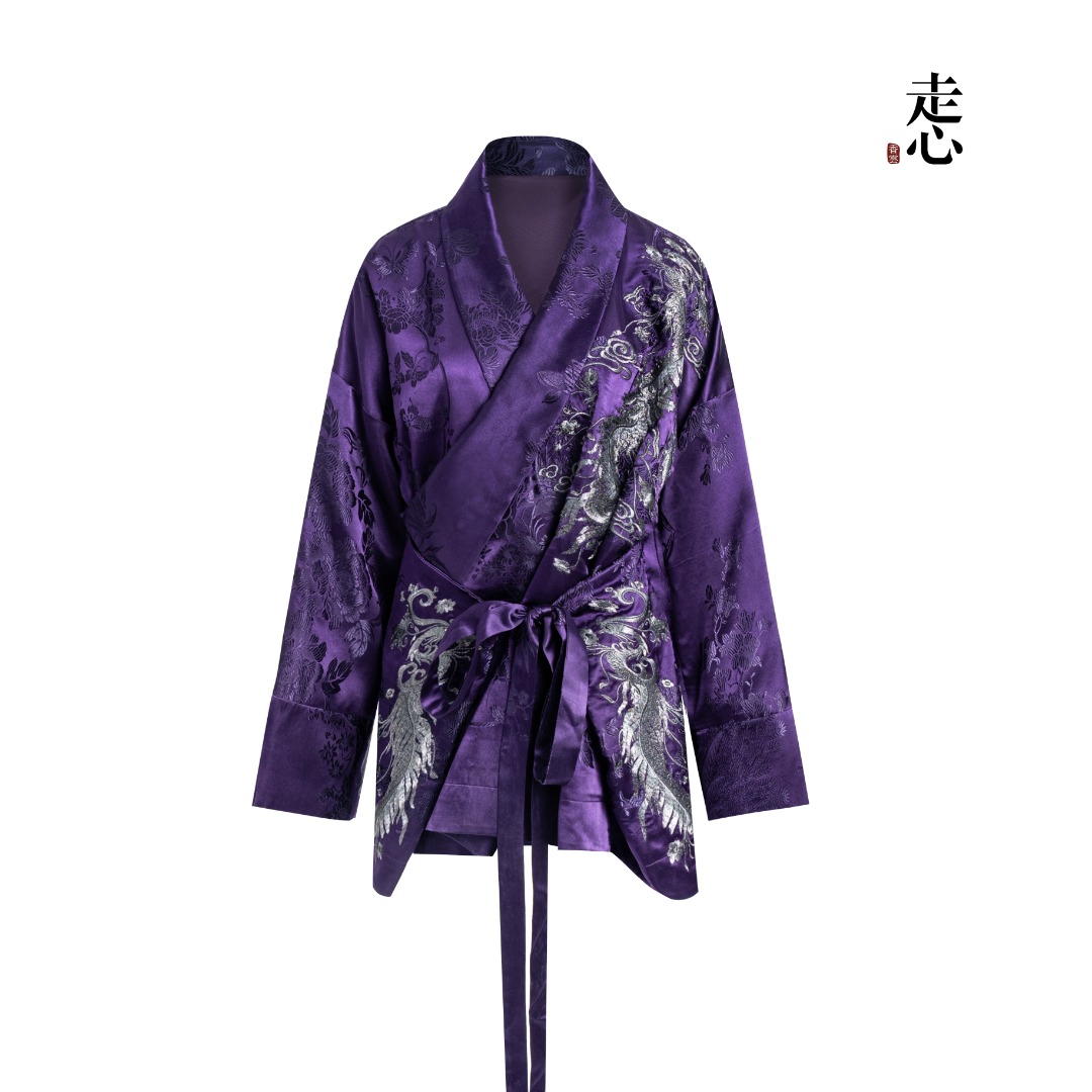 【香云走心】凤舞九天 藏袍裙24ZWT5026红色中式中国风复古时尚