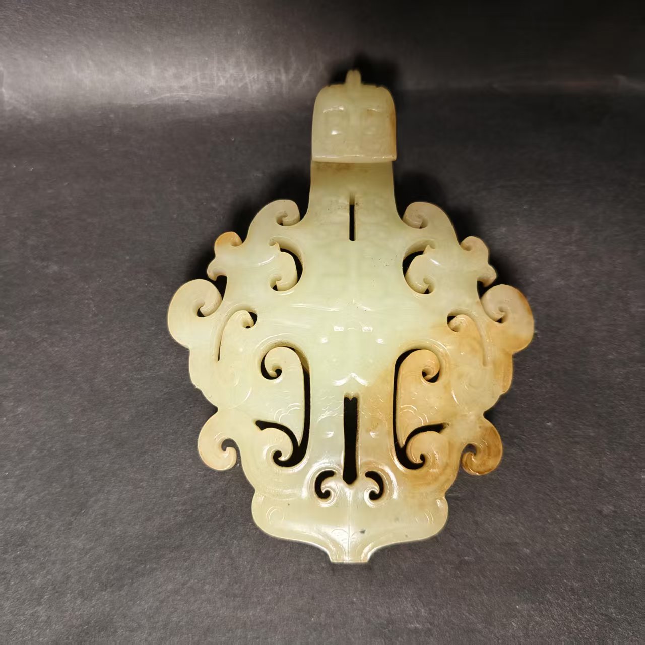 0210下午003和田玉龙纹带扣