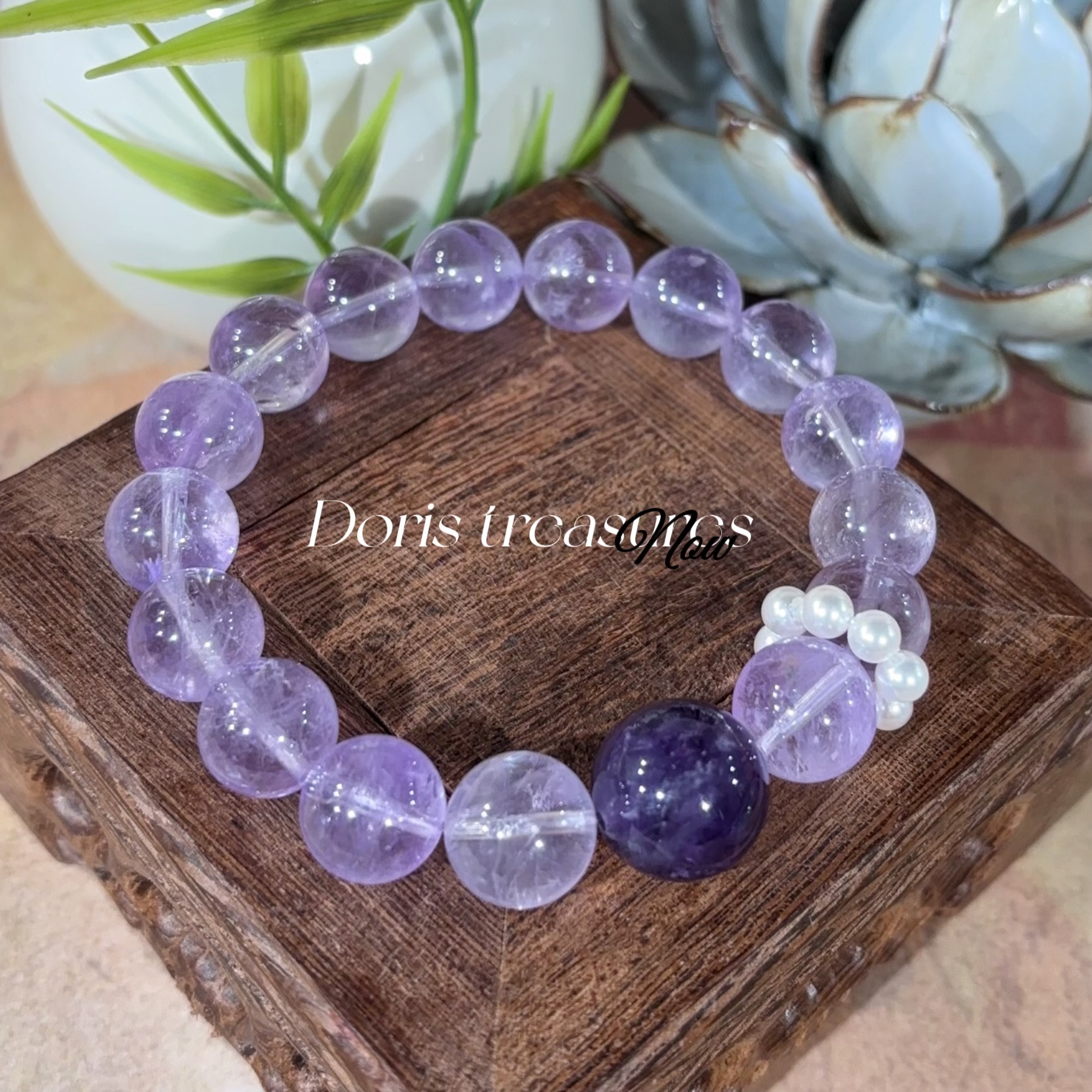 【紫霞仙子 2.0】H天然水晶手串 多样性发一 颜色微差