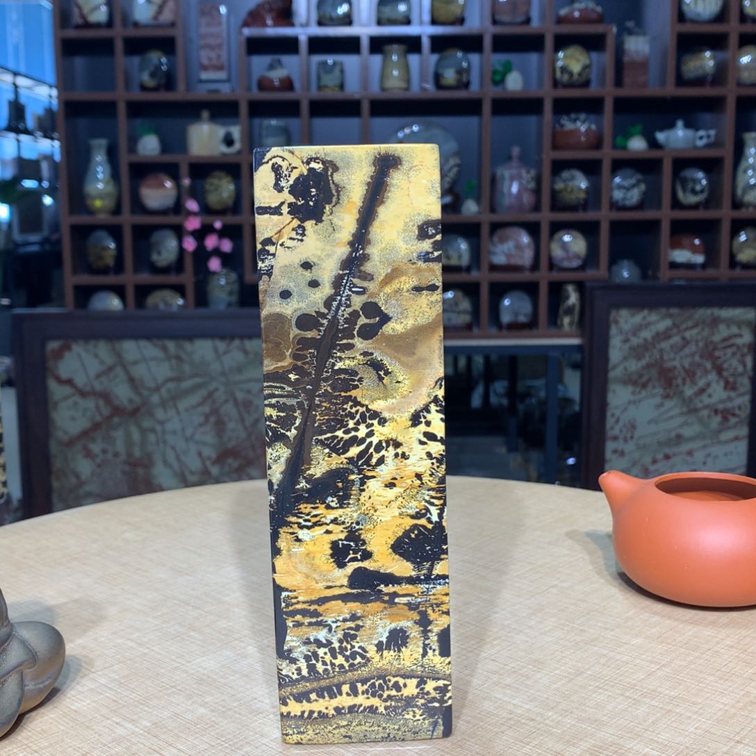 紫砂，广西国画石摆件，收藏观赏