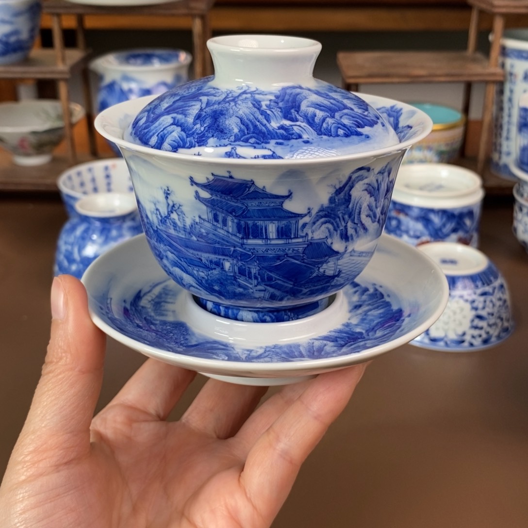 景德镇陶瓷手工手绘