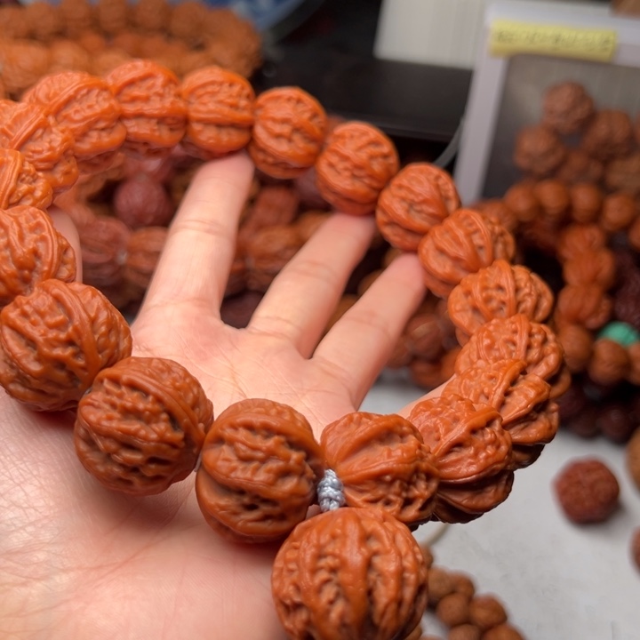 手串文玩核桃喜*龙骨