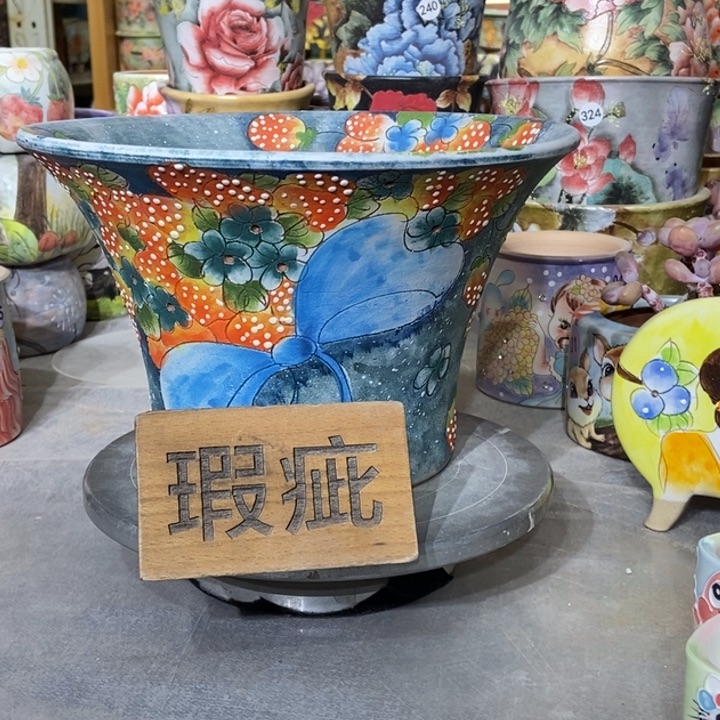 红陶景德镇艺术手绘作品