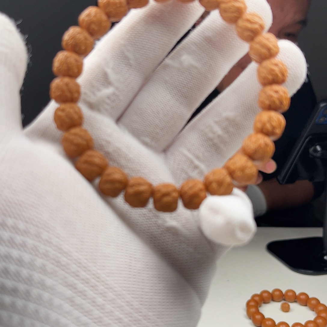 ****画猴头核桃手串全品魔力珠