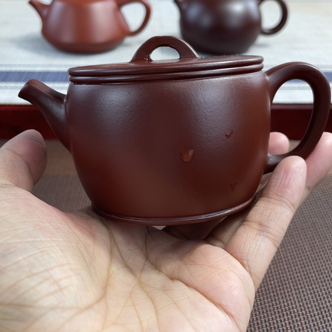 紫泥壶原矿紫泥汉瓦器型