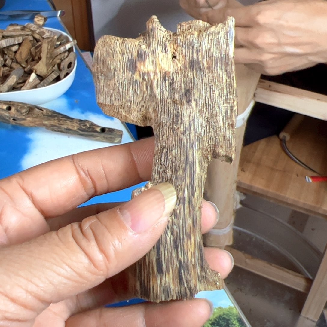 沉香碎屑沉香木白棋虫漏10克