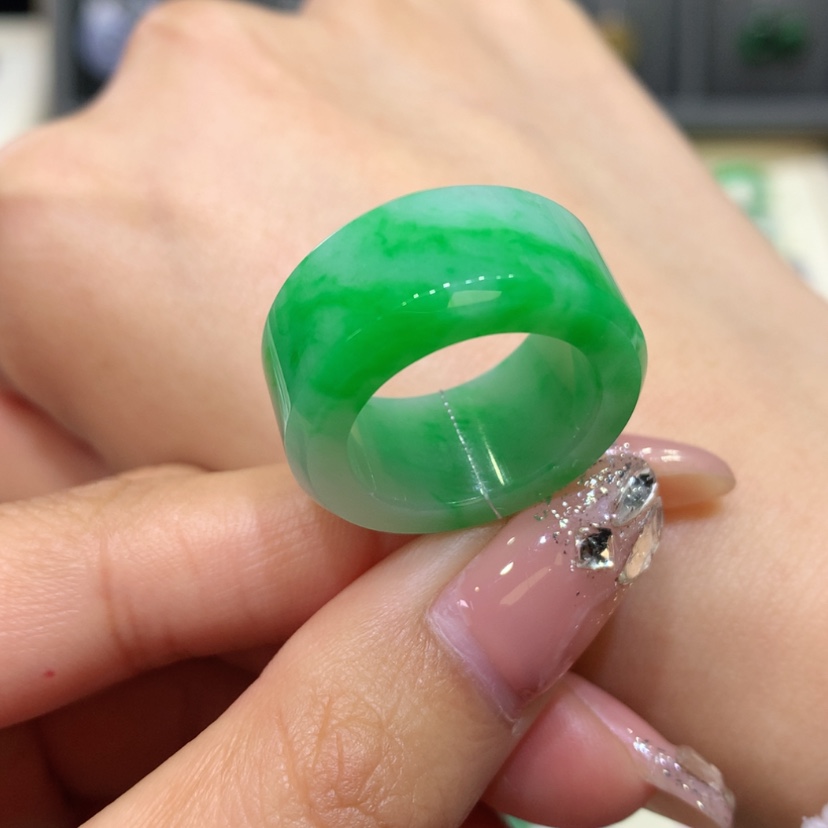 【闪购商品】翡翠戒指未镶嵌12-14号