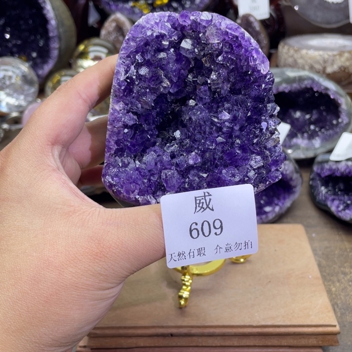 水晶未镶嵌珠宝半成品