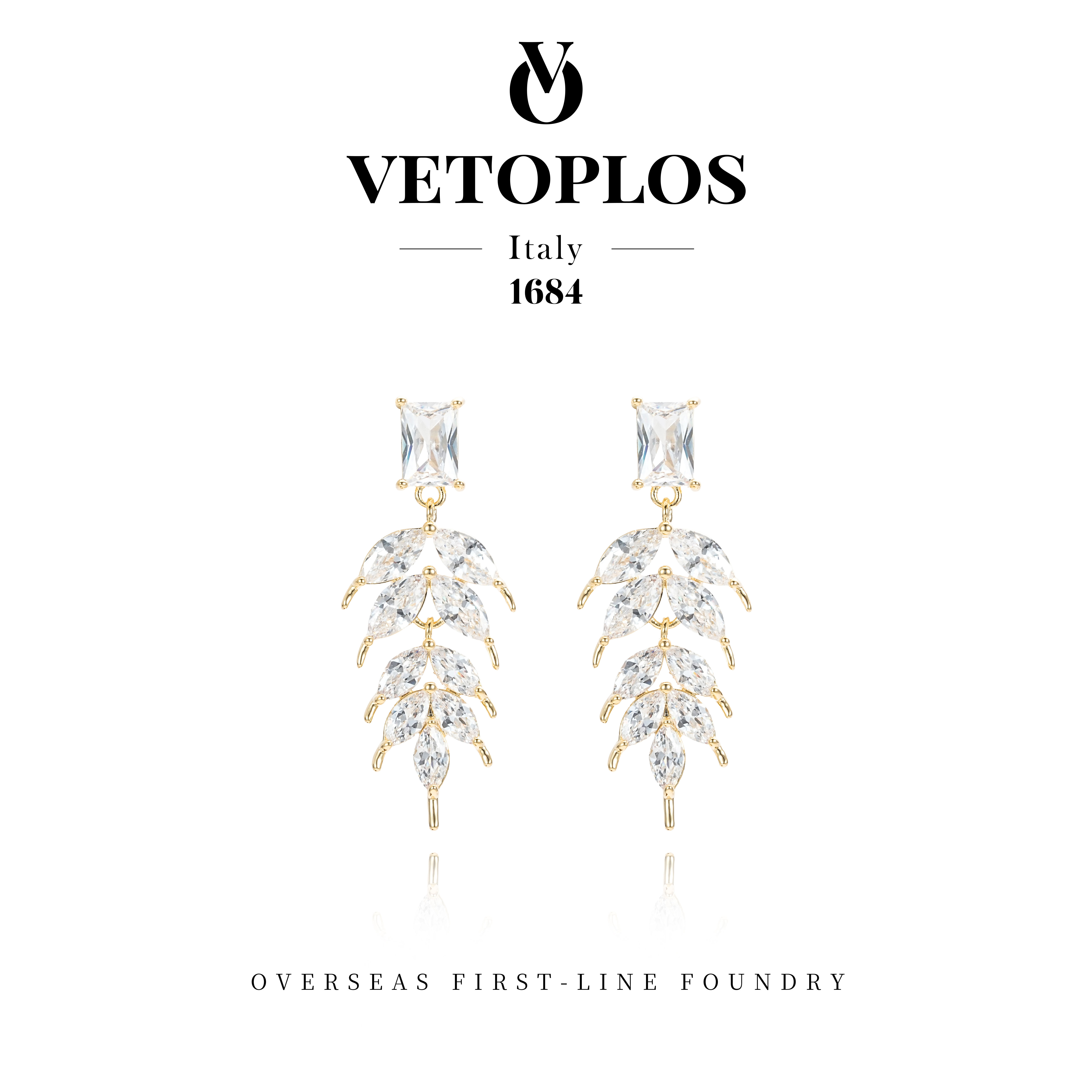 VETOPLOS★时尚流苏耳钉 G0905