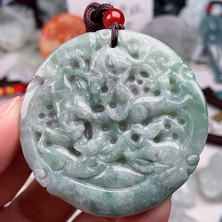 颈饰未镶嵌翡翠翡翠