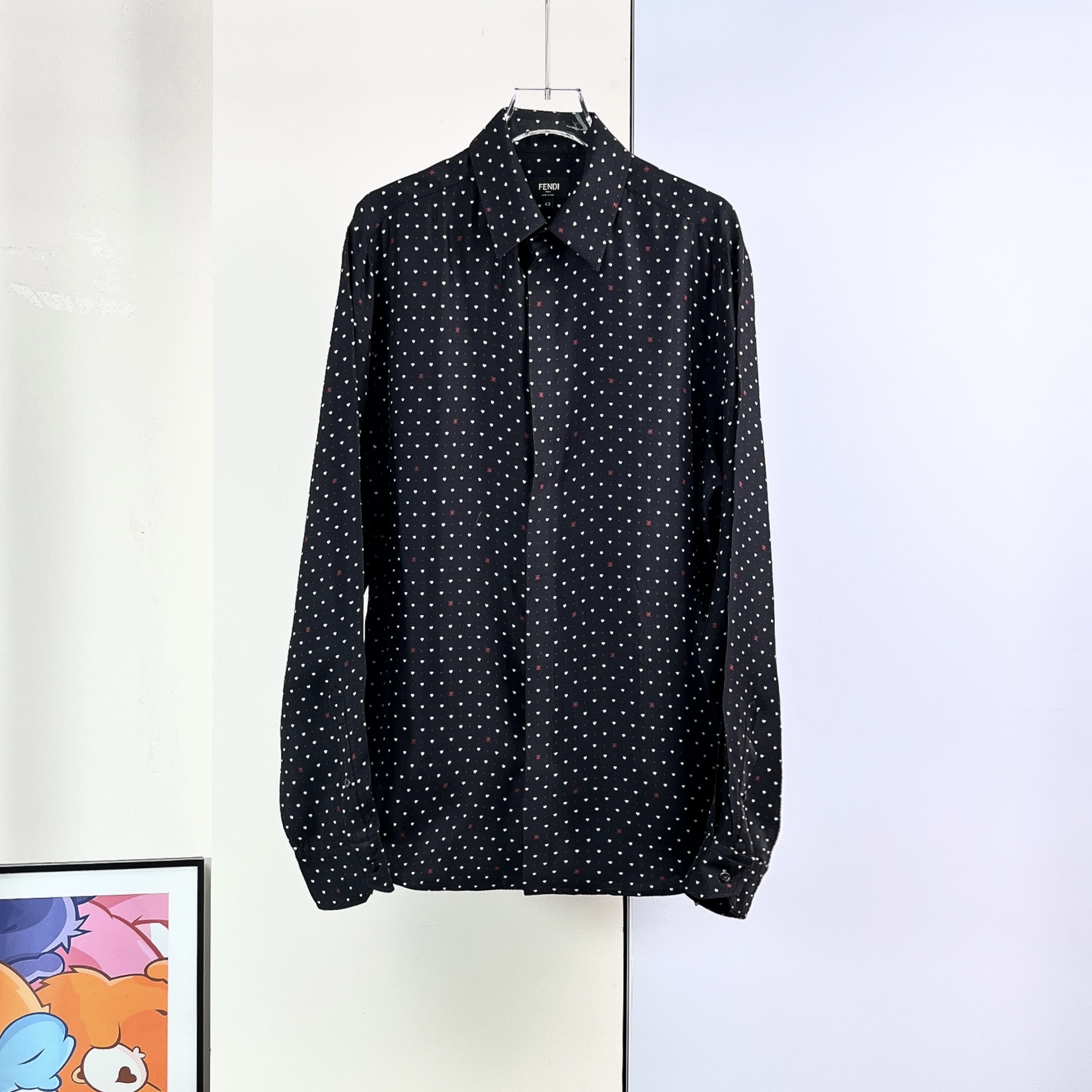 95新 FENDI/芬迪 衬衫 /40码/Xspa9377