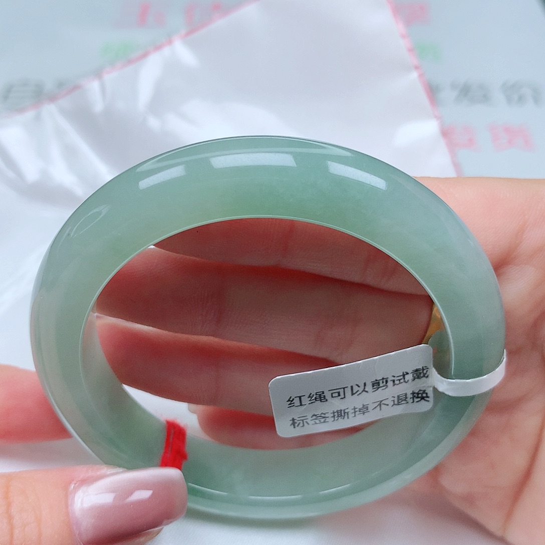 翡翠手镯未镶嵌54 55 54 55