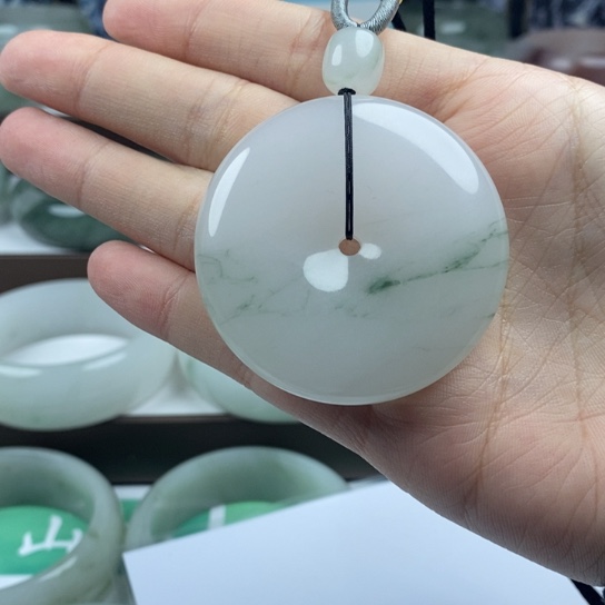 石英质玉（金丝玉）未镶嵌手镯