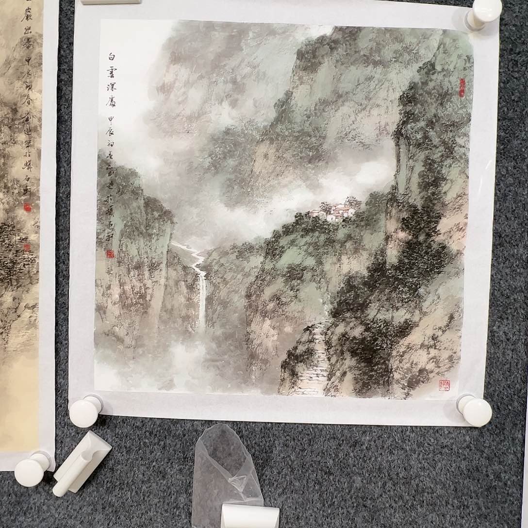 国画（g88625）白云 书画