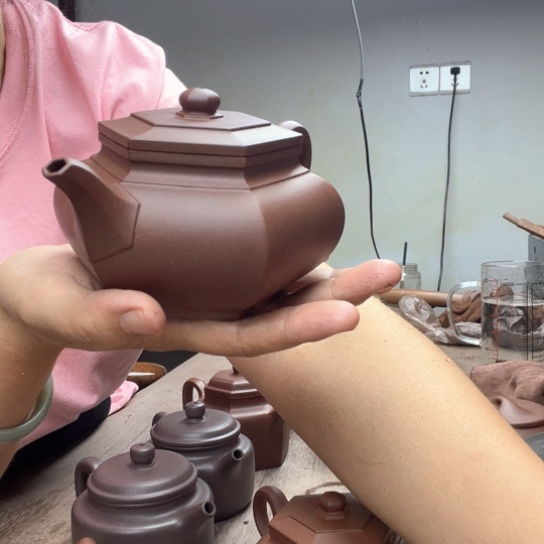 茶壶紫砂萨**童泥料底槽清