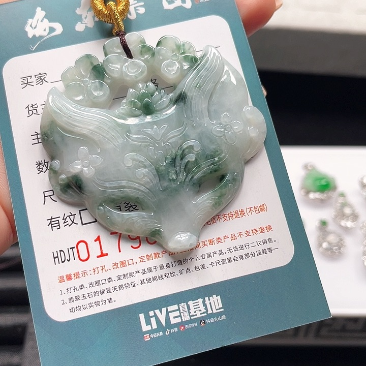 颈饰未镶嵌翡翠HDJT0179034