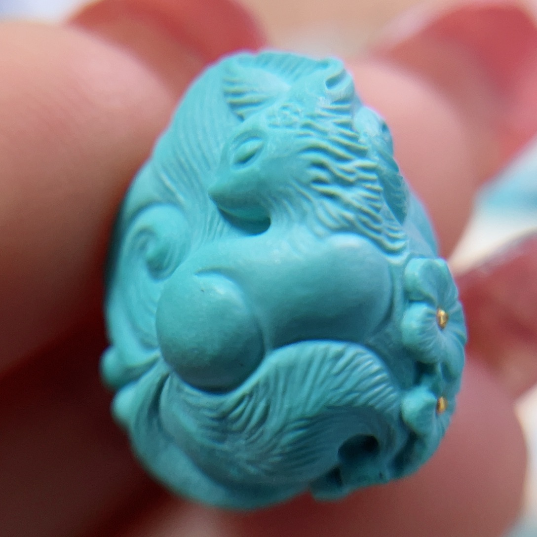 绿松石珠宝奇石未镶嵌