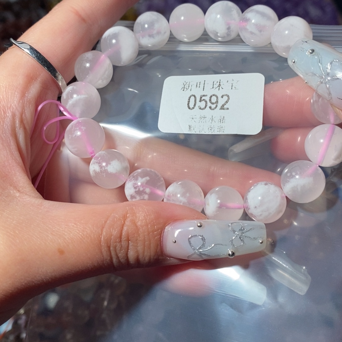 水晶手链未镶嵌手链