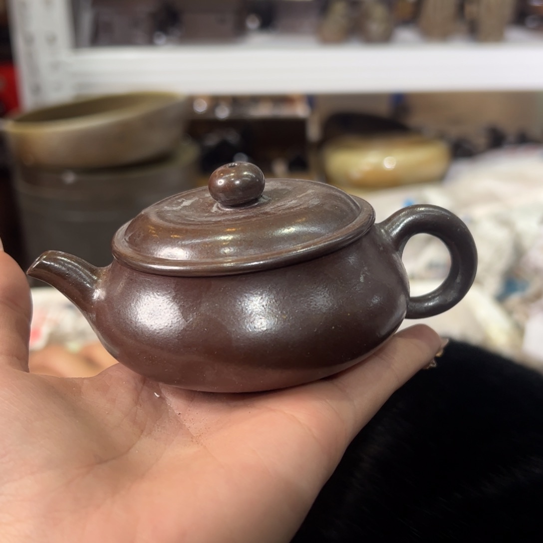贵台龙窑柴烧茶壶143