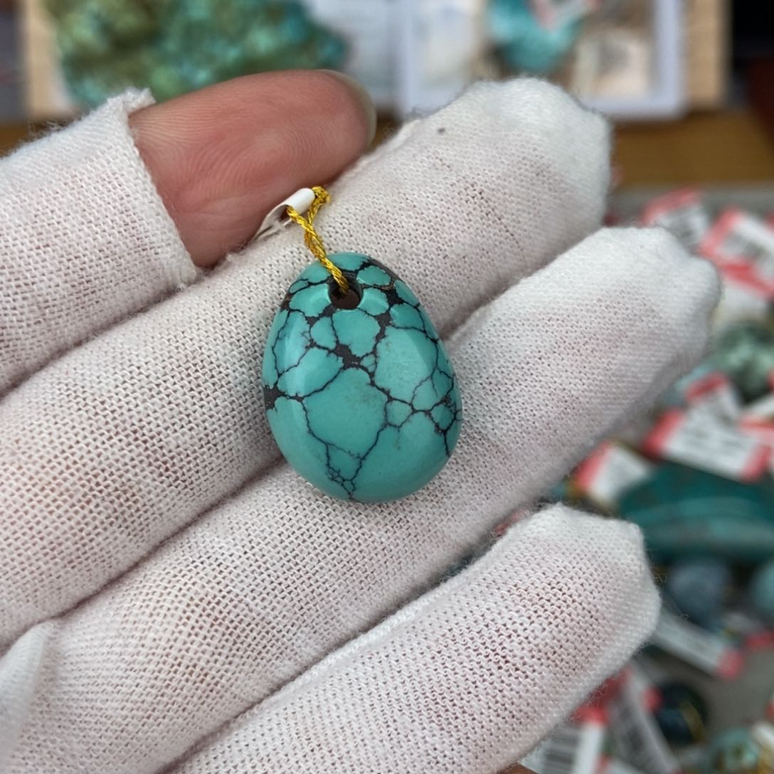 绿松石珠宝奇石未镶嵌