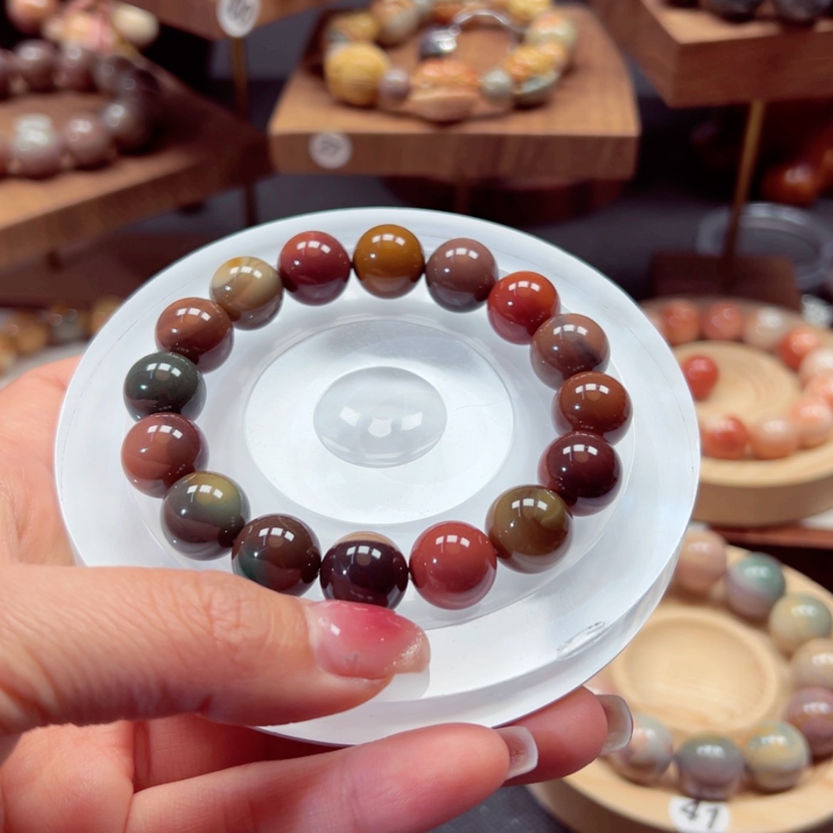 【闪购商品】石英质玉手链未镶嵌H****蓓67 