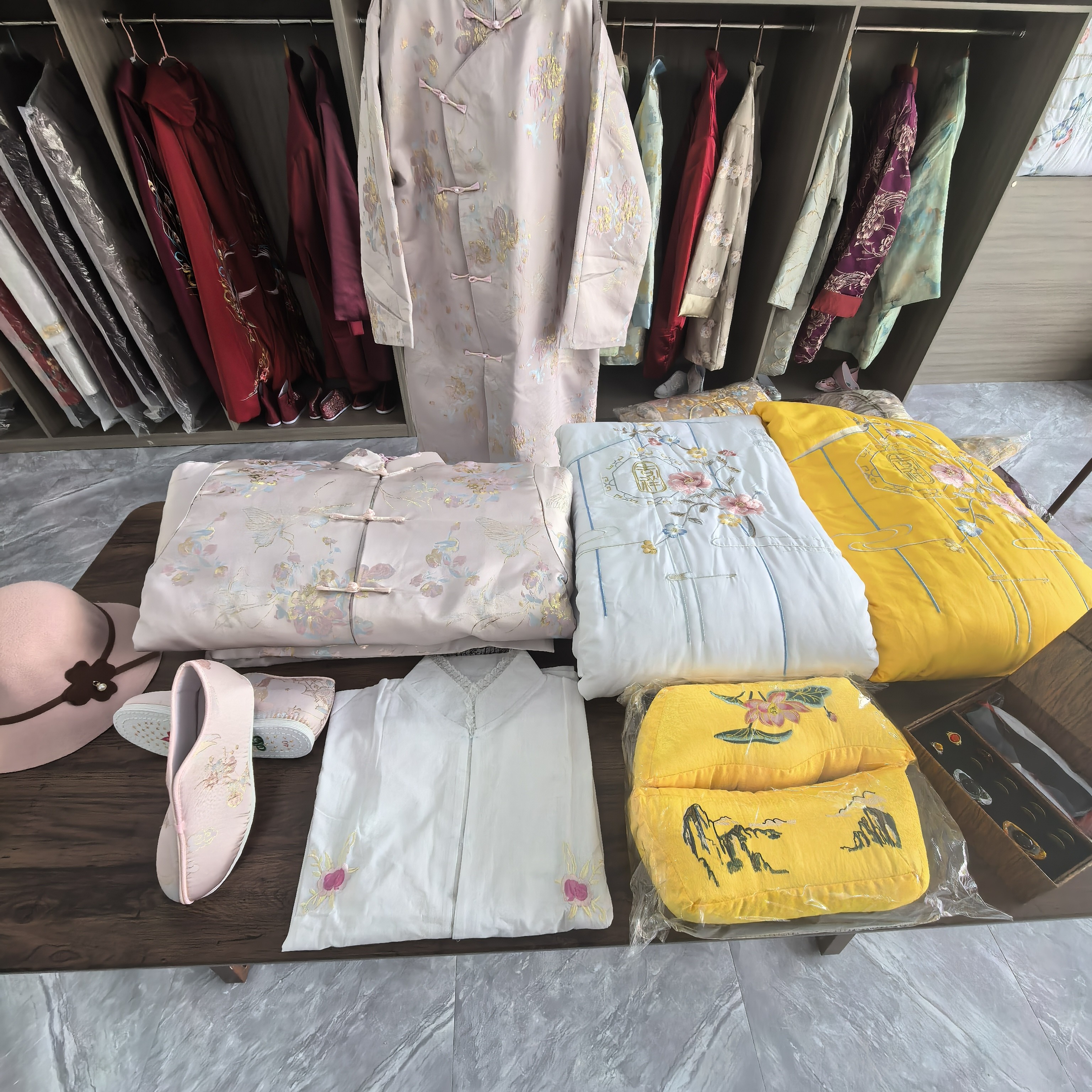 高档宫廷风中老年女性复古百岁服冲喜衣服