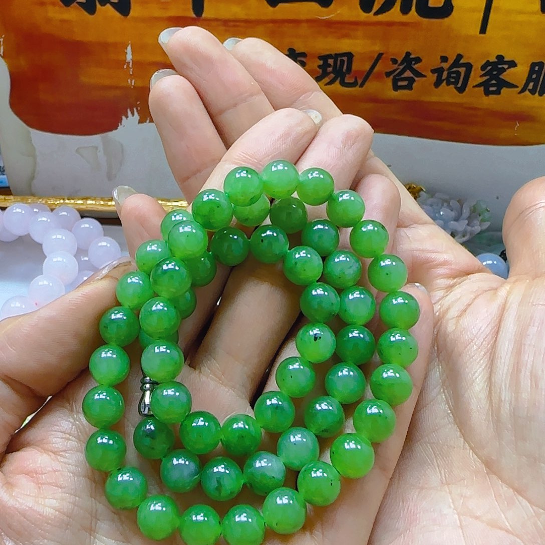 和田玉（碧玉）颈饰未镶嵌和田玉550