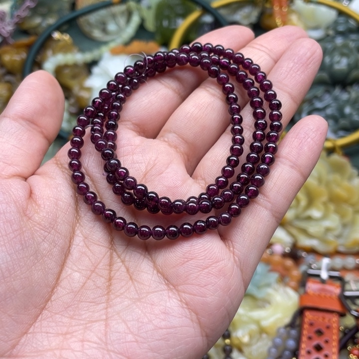 石榴石手链未镶嵌