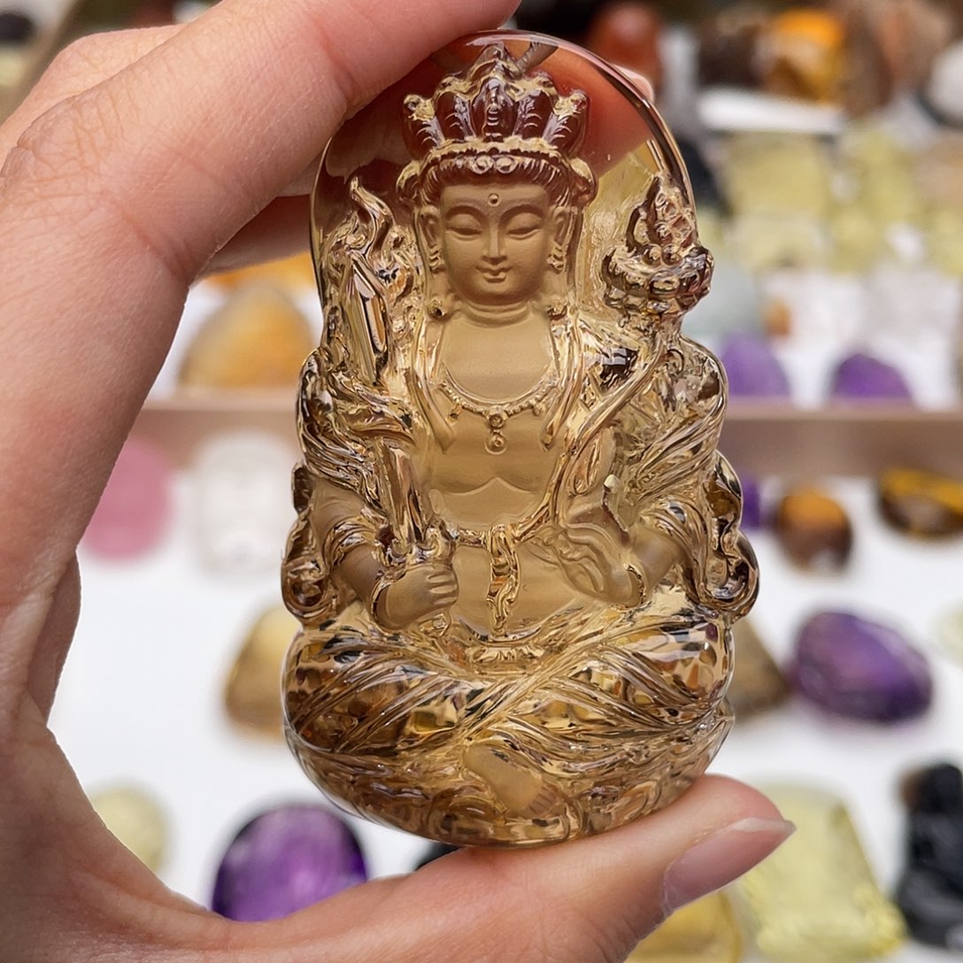 未镶嵌水晶颈饰定制吊坠