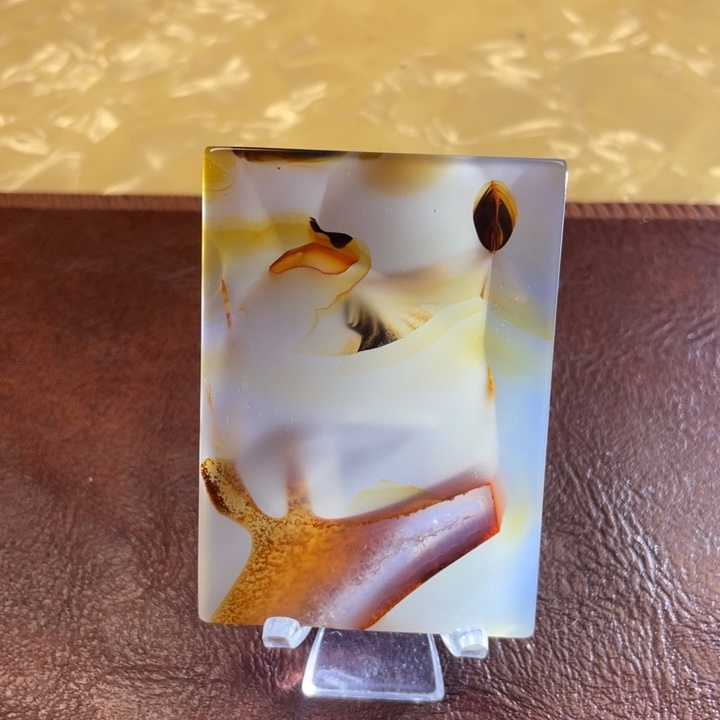 玛瑙/玉髓颈饰合金