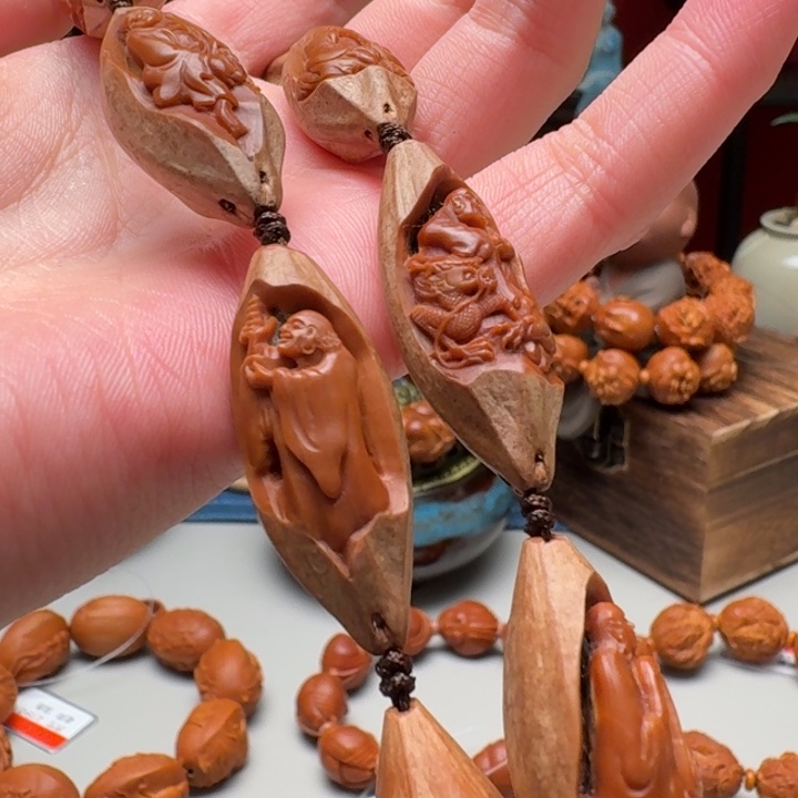 神***剑手串/手链橄榄核罗汉