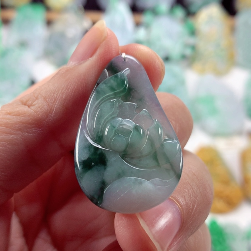 【闪购商品】翡翠吊坠(不含链)未镶嵌