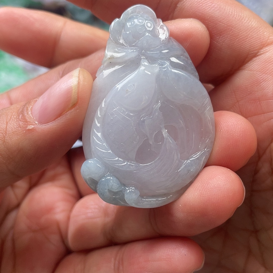 颈饰未镶嵌翡翠翡玉缘翡翠