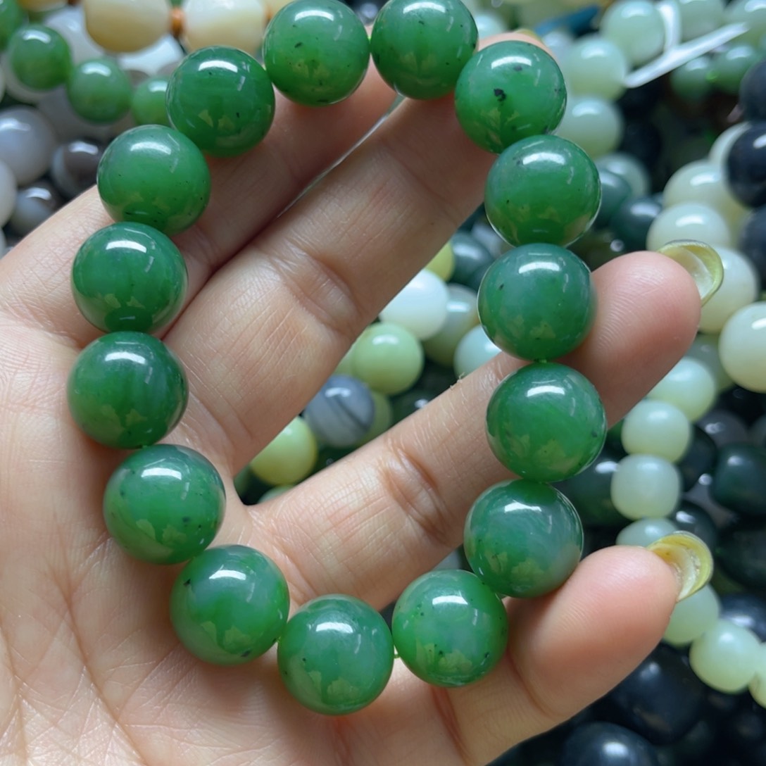 和田玉手链未镶嵌