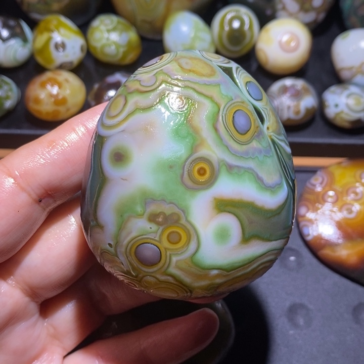 未镶嵌玛瑙/玉髓珠宝半成品123