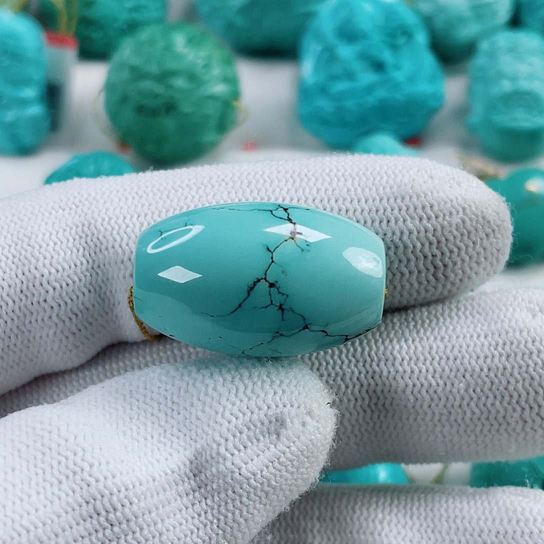 未镶嵌绿松石车挂