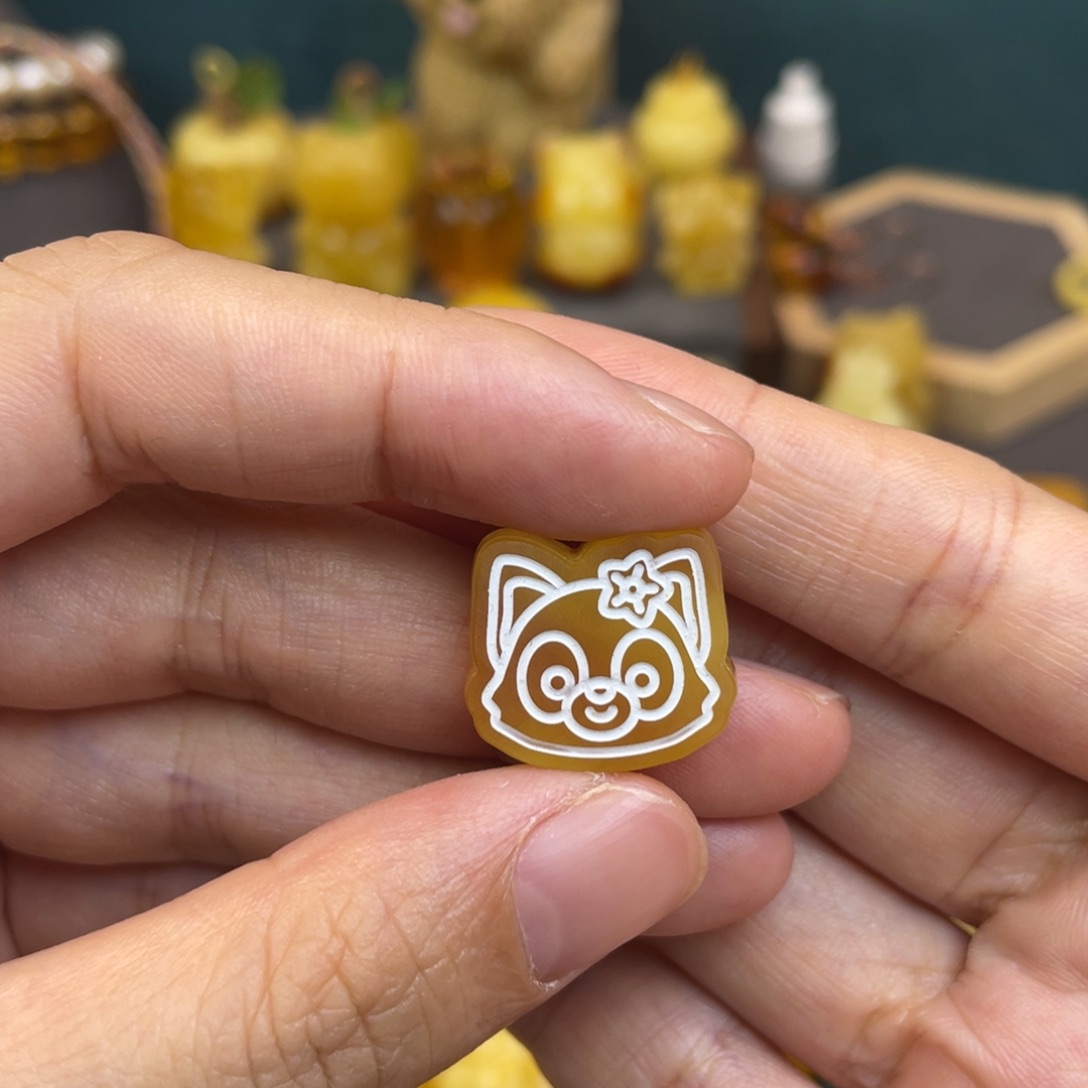 未镶嵌琥珀裸石蜜蜡